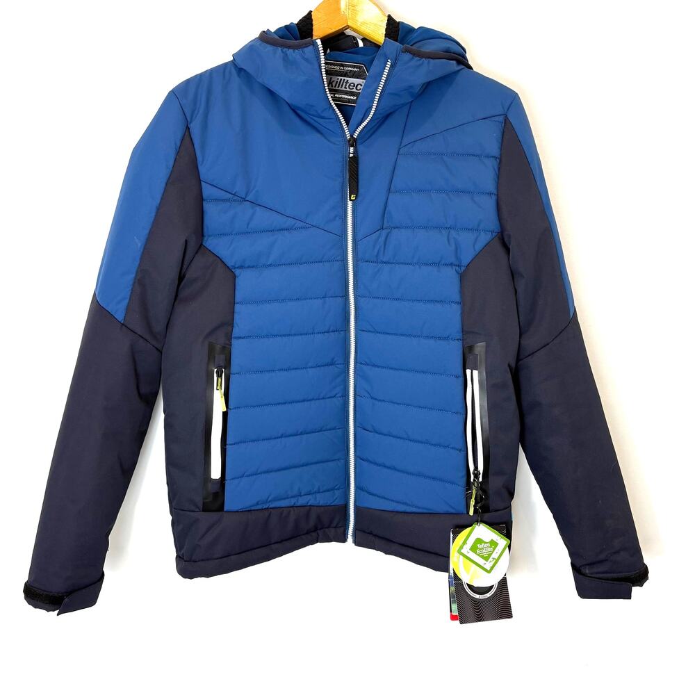 KILLTEC- Quilted Poly Ski Jacket - KOW 44 -NWT - Men's Size Small or Youth XL